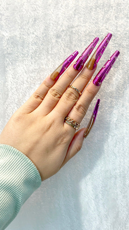 VioletOpulence Handmade Nails L199