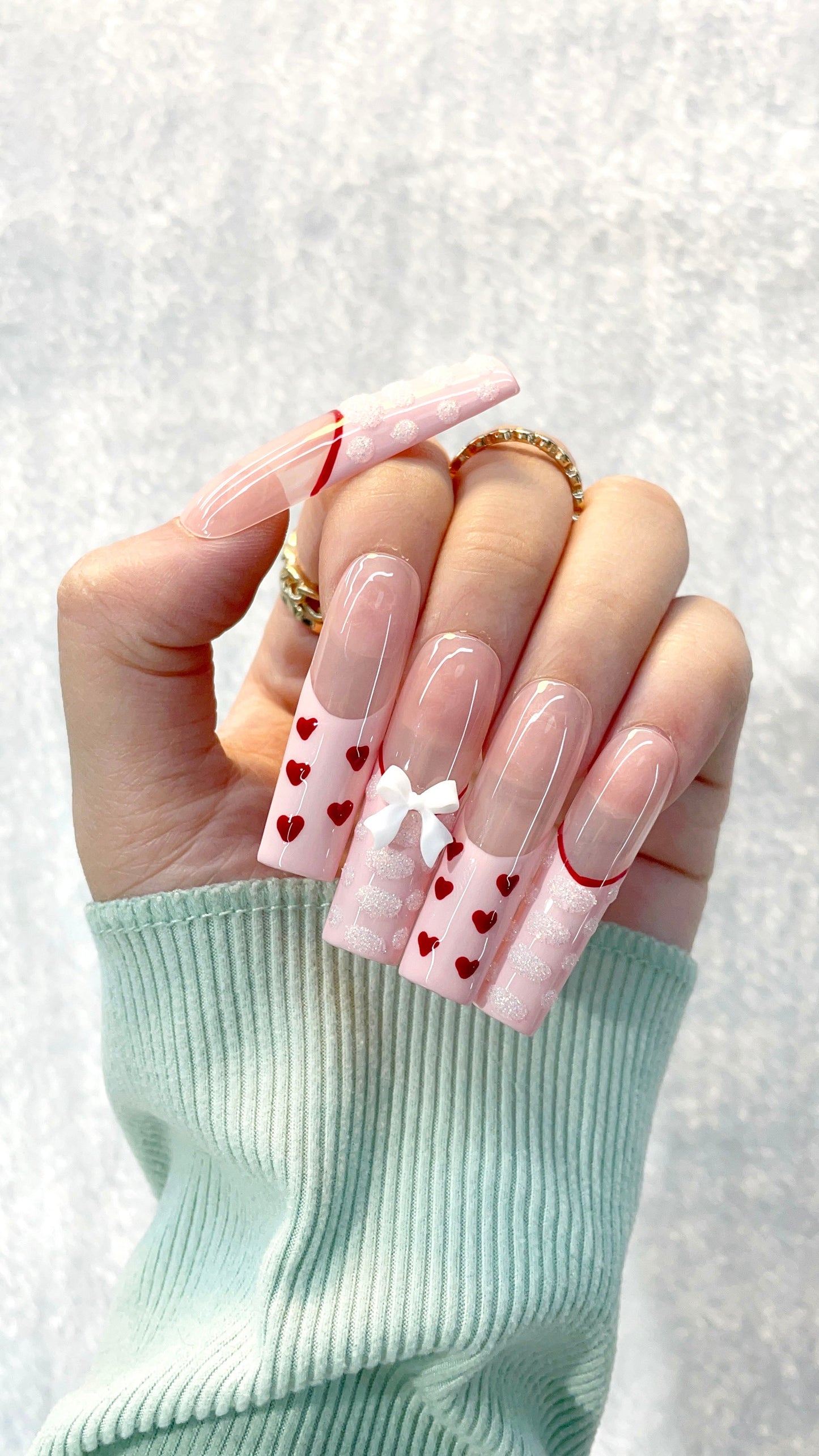 SweetHeartBlossom Handmade Nails L142